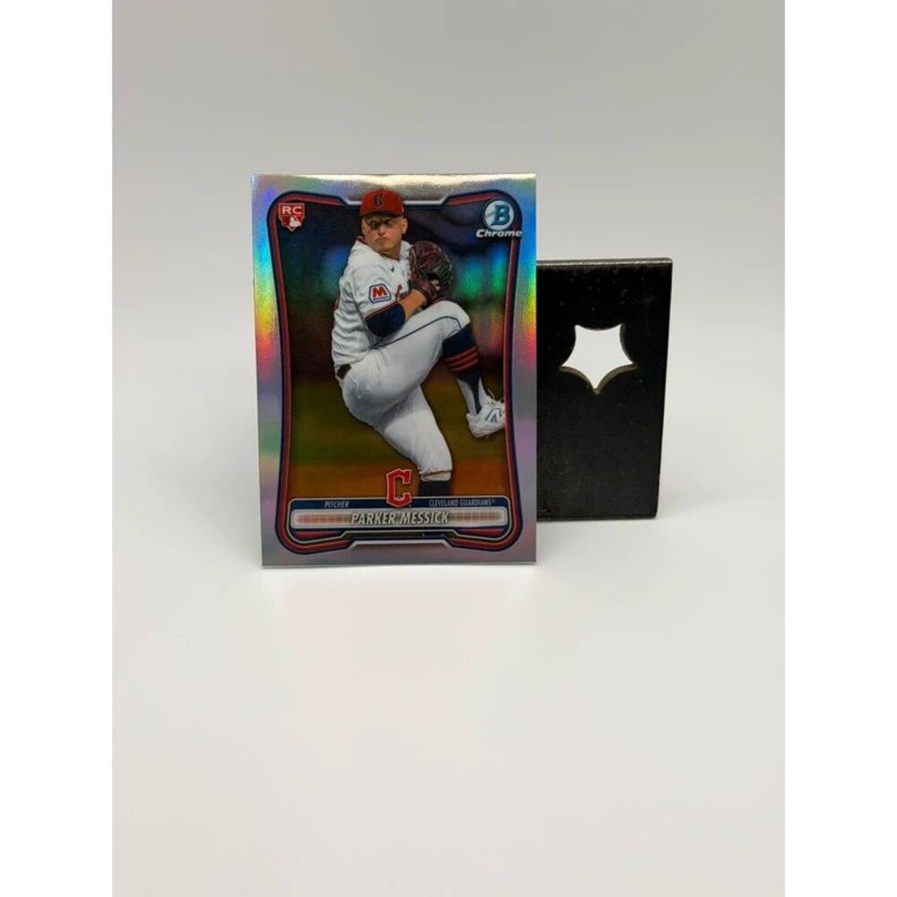 2026 Bowman Chrome Parker Messick Red Rookie Logo SP #3 - Guardians